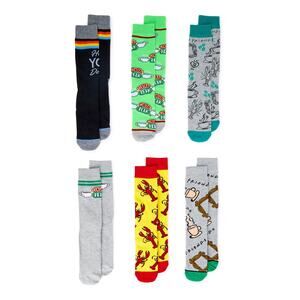 Friends 6pk Socks Gift Set